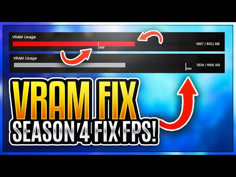 Warzone: VRAM 사용 EASY FIX! 충돌, 끊김, FPS 저하를 수정하십시오! *시즌 5*
