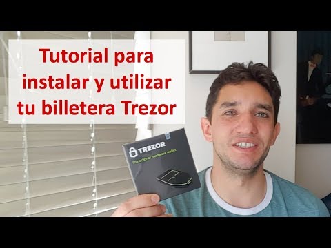 TUTORIAL para instalar y utilizar tu TREZOR WALLET. Billetera física Bitcoin