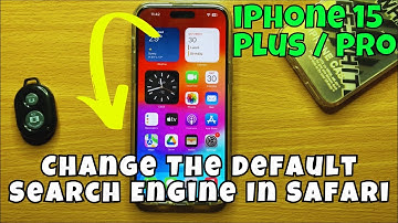 iPhone 15 / Plus / Pro Change The Default Search Engine In Safari || ios 17