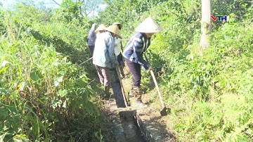 Huyện Tuyên Hóa khẩn trương khắc phục các công trình thủy lợi phục vụ sản xuất Đông xuân