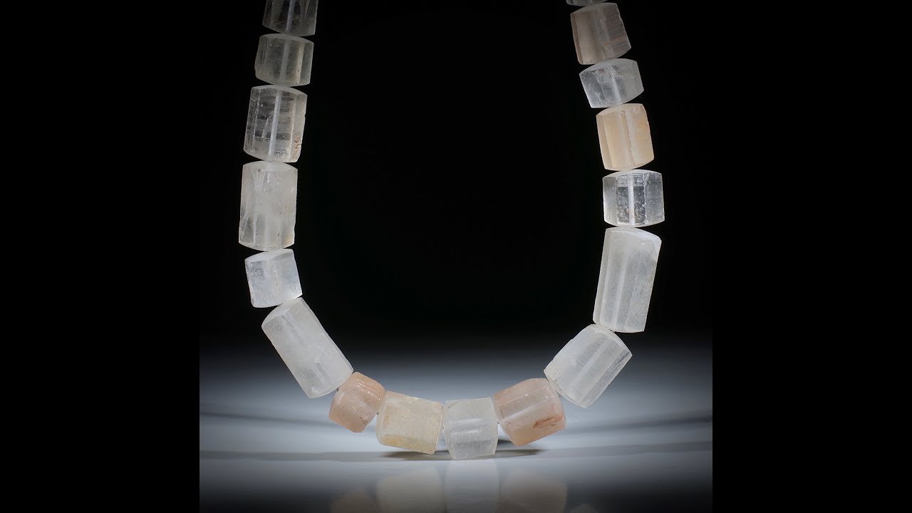 Edelsteincollier aus Bergkristall