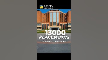 13000 Campus Placements in 2024 | Amity University Noida