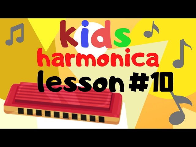 Harmonica pour Enfants 10 Trous Instrument Ton DO Débutant Musical