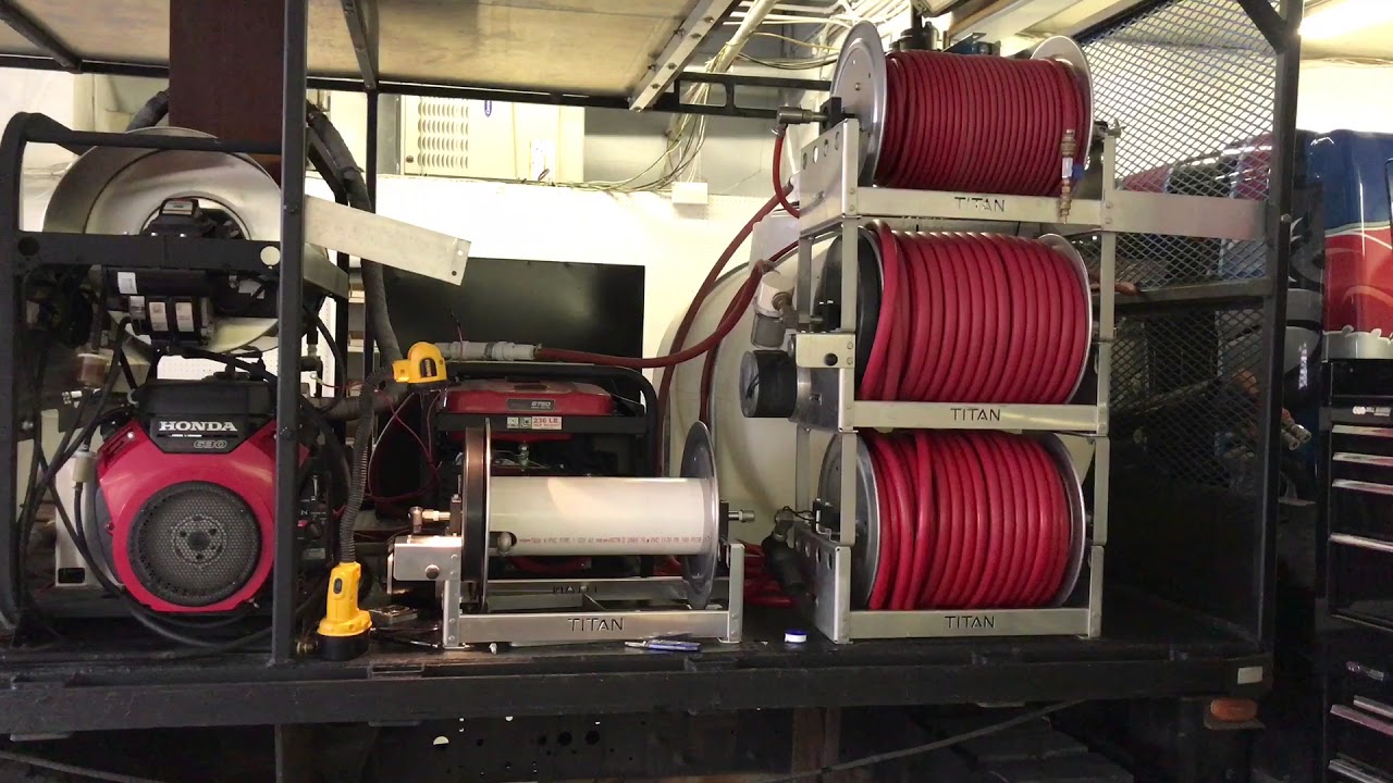 Titan Electric Hose Reel Install 717-378-2276 