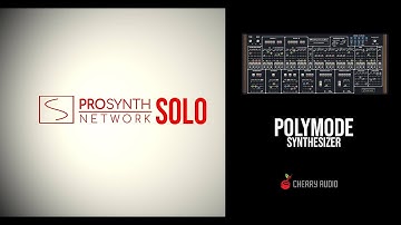 Pro Synth Network Solo - Cherry Audio Polymode VST/AU