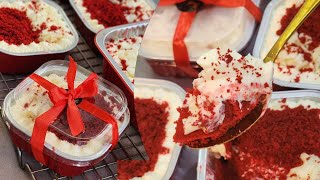Red Velvet Cake Recipe | red velvet cake in a can| !‼️pang negosyo recipe sa pasko ‼️Bake N Roll