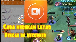 Cara merekam layar di android menggunakan du recorder - Durasi: 3.03. 