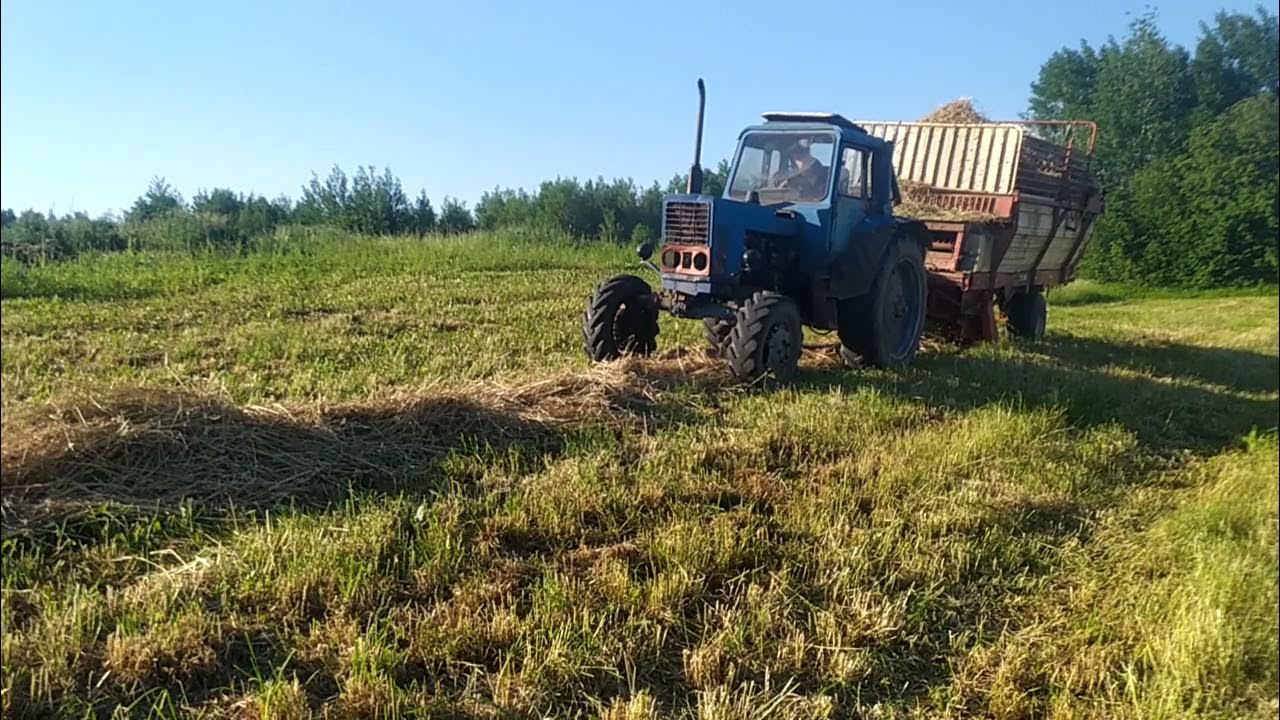 Погрузчик рулонов из мотоблока
