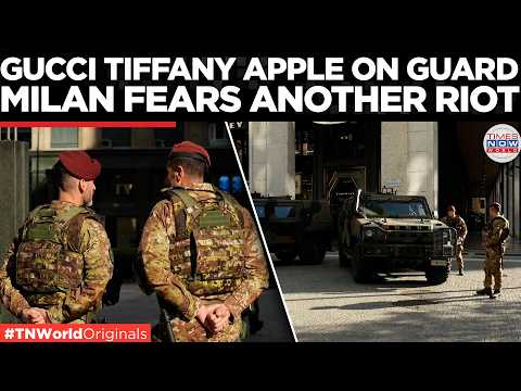 Meloni’s Milan Under Siege? Italy Ramps Up Troops Ahead of Protests | Times Now World