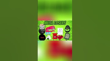 Super Losers 6: BFDI Viewer Voting #bfb #tpot #bfdi #objectshow #bfdia