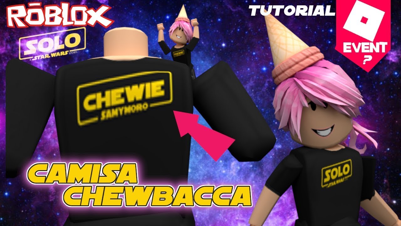 Conseguir La Camisa De Chewbacca Chewie En Roblox Battle - camiseta de roblox negra