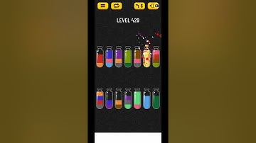 Soda Sort Water Color Puzzle Level 429 Gameplay