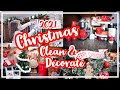 Clean and Decorate with me for Christmas 2021 | Gingerbread Themed Decor | Kitchen Christmas Decor