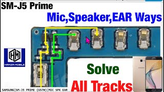 Samsung J5 Prime/SM-G570 Mic,Ringer,EARSPK Not Working Problem Solution.SM-G570 Mic,Ringer,EAR Ways✅