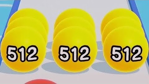 23 Ball Run 2048- All Levels Gameplay walkthrough Android, iOS (Multiple Levels)