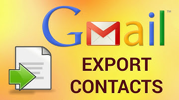 How to Export All Your Gmail Contacts