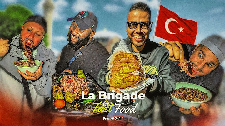 LE BURGER EMBLÉMATIQUE d'ISTANBUL ? La Brigade des Fast Foods teste ! VLOG 1593