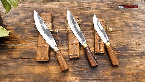 BỘ BA DAO MÈO TRUYỀN THỐNG  - HÀNG CHUẨN CỦA HTX DAO PHÚC SEN