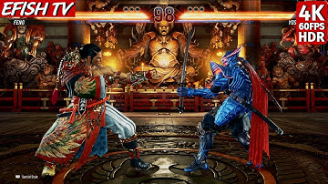 Feng Wei vs Yoshimitsu (Hardest AI) - Tekken 8
