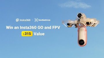 Win Insta360 GO & Newbeedrone Beebrain Brushless FPV Drone!