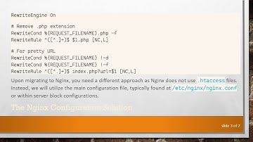 Alternative Nginx Config for Pretty URLs and Removing .php Extensions