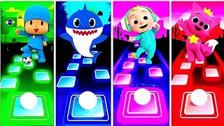 Pocoyo 🆚 Baby Shark 🆚 Cocomelon 🆚 Pinkfong  🎶 Who ls Best