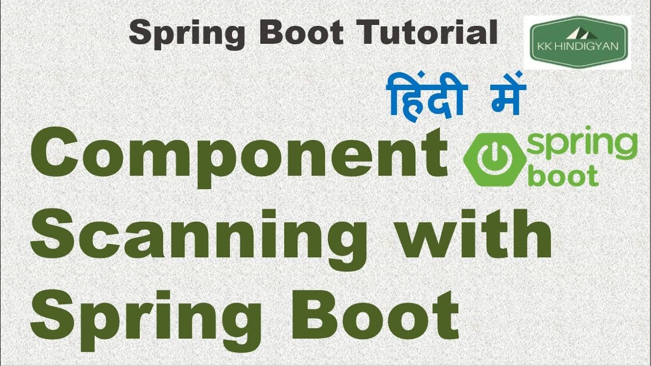 Component Spring Boot | |Component scan multiple packages spring boot | Hindi Tutorial - YouTube