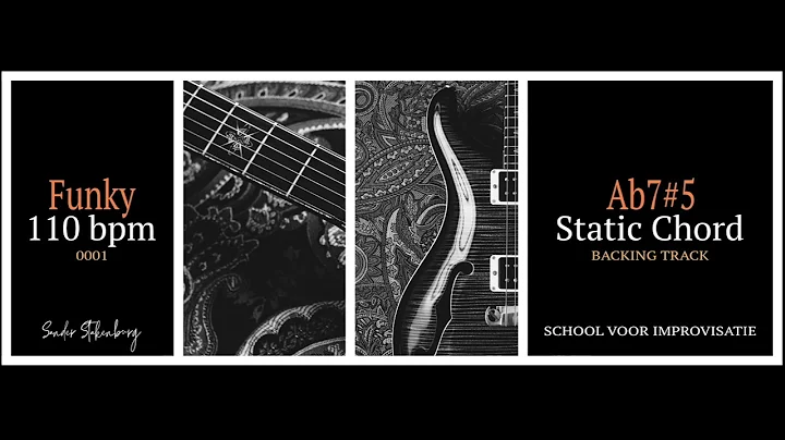 Funky Ab7#5 - Ab7 Altered - Static Chord Backing Track 0001 - 110bpm