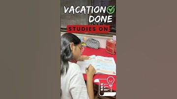 📚 Vacation Over!! Back to Studies 😩 | Homework + Revision Mode On | Relatable Student Vlog #Shorts
