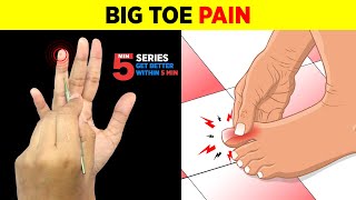 Sujok Treatment for Big Toe Left Side Pain?