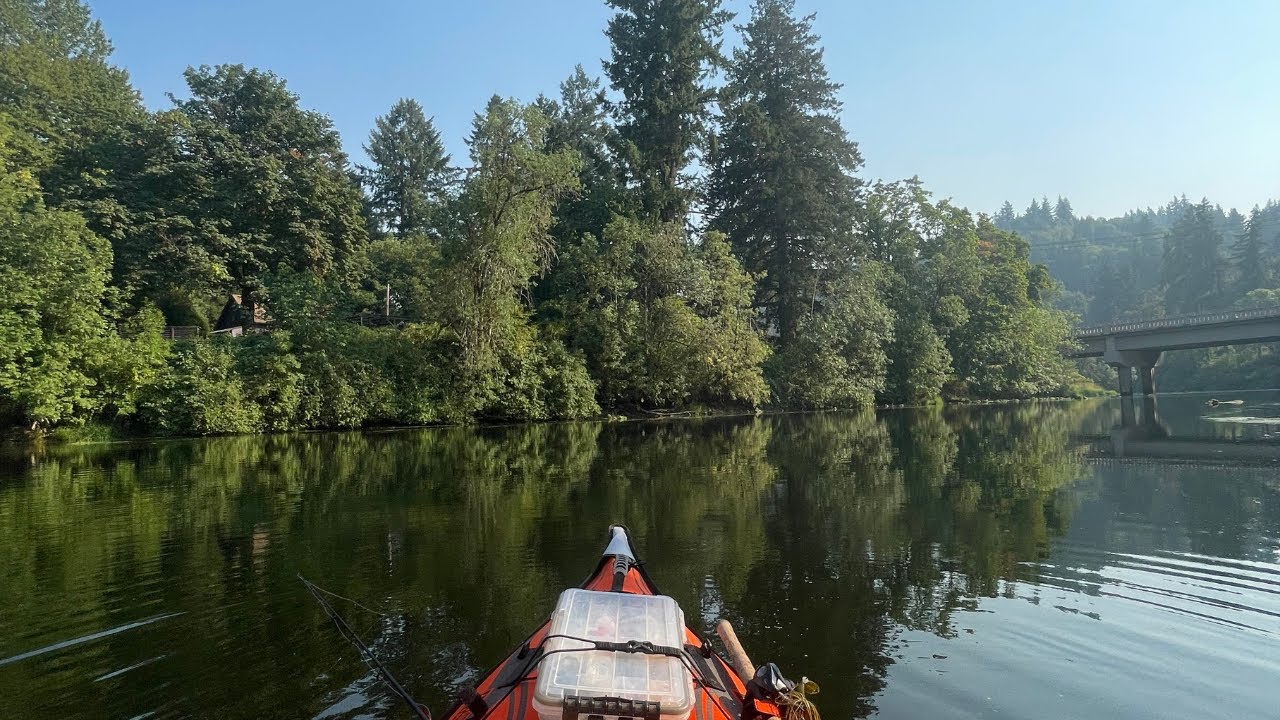 Kayak Fishing in the Tualatin(Solo Trip 1) YouTube