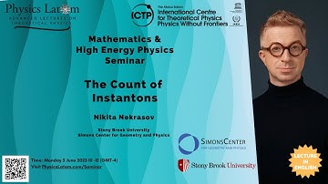 The Count of Instantons -  Nikita Nekrasov