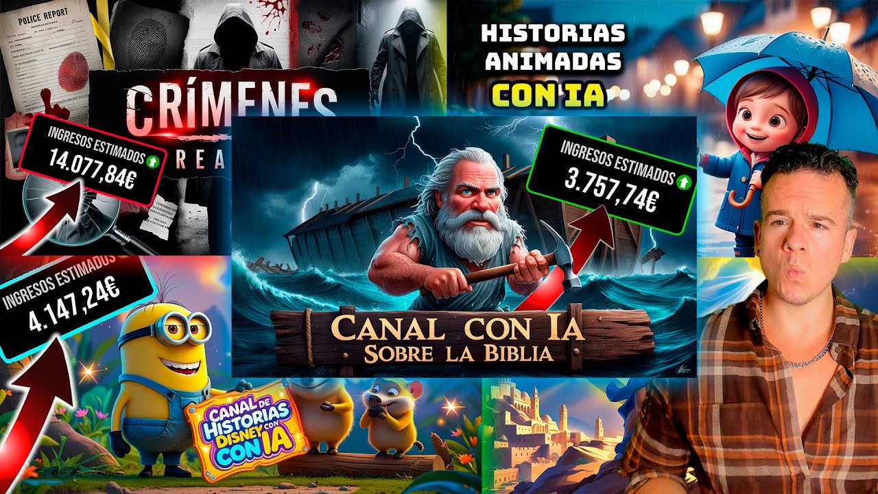 CÓMO crear un CANAL de YOUTUBE SIN ROSTRO con IA 100% GRATIS y AUTOMATIZADOS (TUTORIAL)