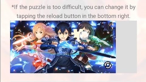 Continuous puzzle 🧩 solve problem and solution 🥵 in Sword art online: integral factor game