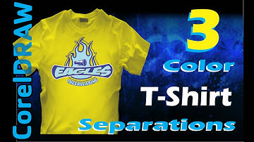 Eagles Three Color Separation Episode 6 (x2Speed) Using Corel Draw