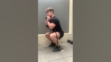 Exercise Tutorial -  Banded Heel Elevated Goblet Squat
