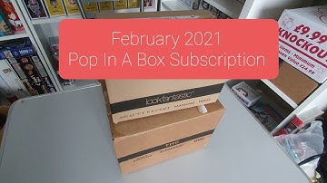 February 2021 Pop In A Box Subscription