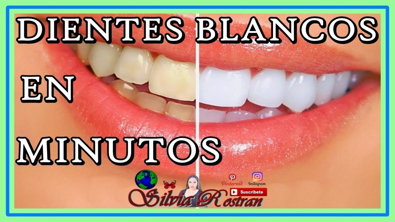 Corea articulo Lo siento Dientes Super Blancos En 2 Minutos Elimina Sarro Rapido 100 % Natural  \\Silvia Rostran - YouTube