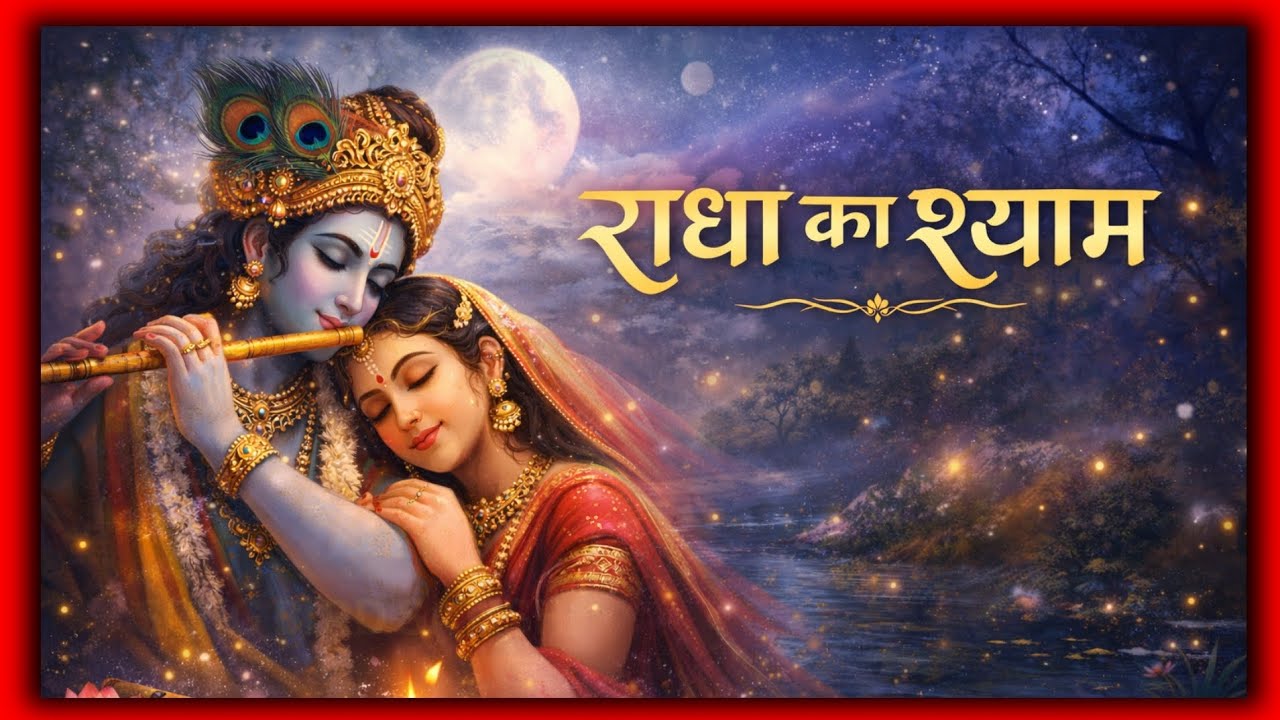 राधा का श्याम 💙 | Krishna Flute Love Instrumental | Soul Touching Bansuri 2026