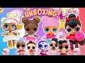 LOL Surprise Dolls Glitter Glam &amp; Lil Sisters Unboxing! With Sugar, and Spice! | LOL Dolls Families