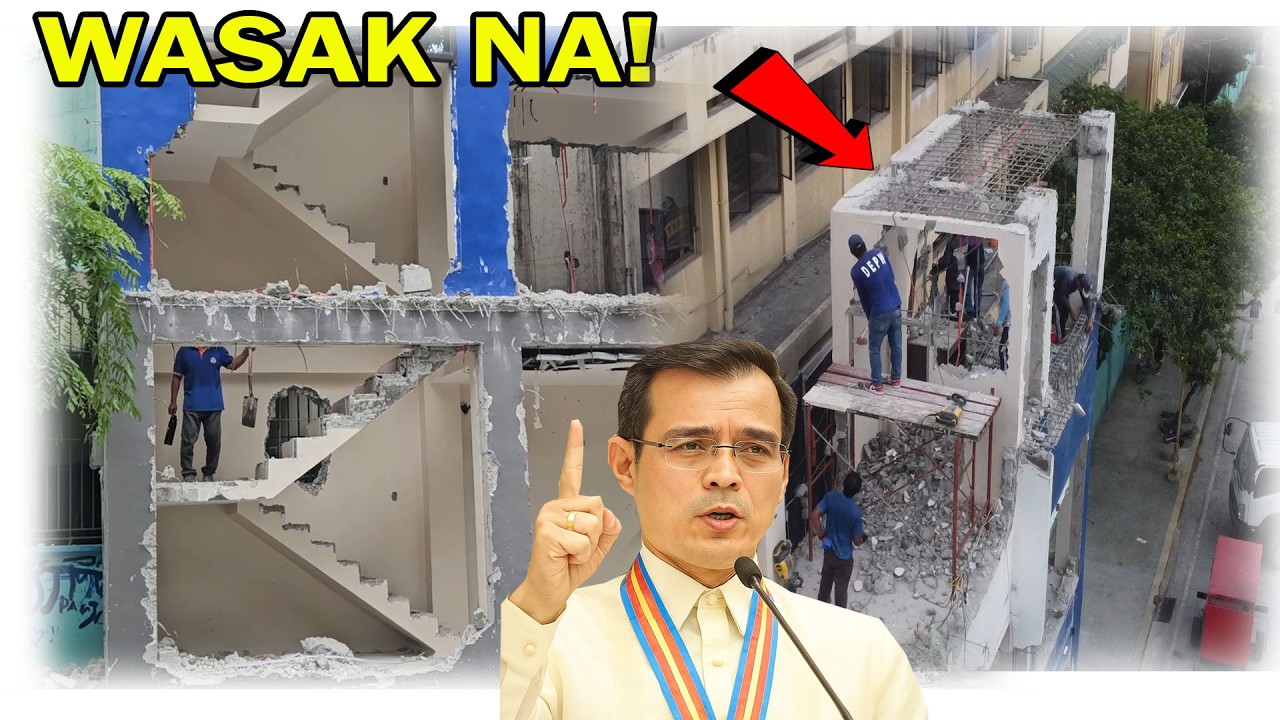 KONTROBERSYAL NA 19 MILYON NA BRGY. HALL WASAK NA! MANANAGOT ANG CONGRESSMAN NA NAGPATAYO!