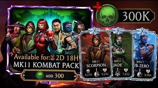 I Spent 300K Souls on MK 11 KOMBAT PACK in MK Mobile!