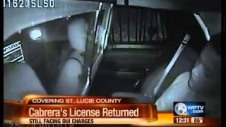 Detroit Tigers star Miguel Cabrera to face DUI charges