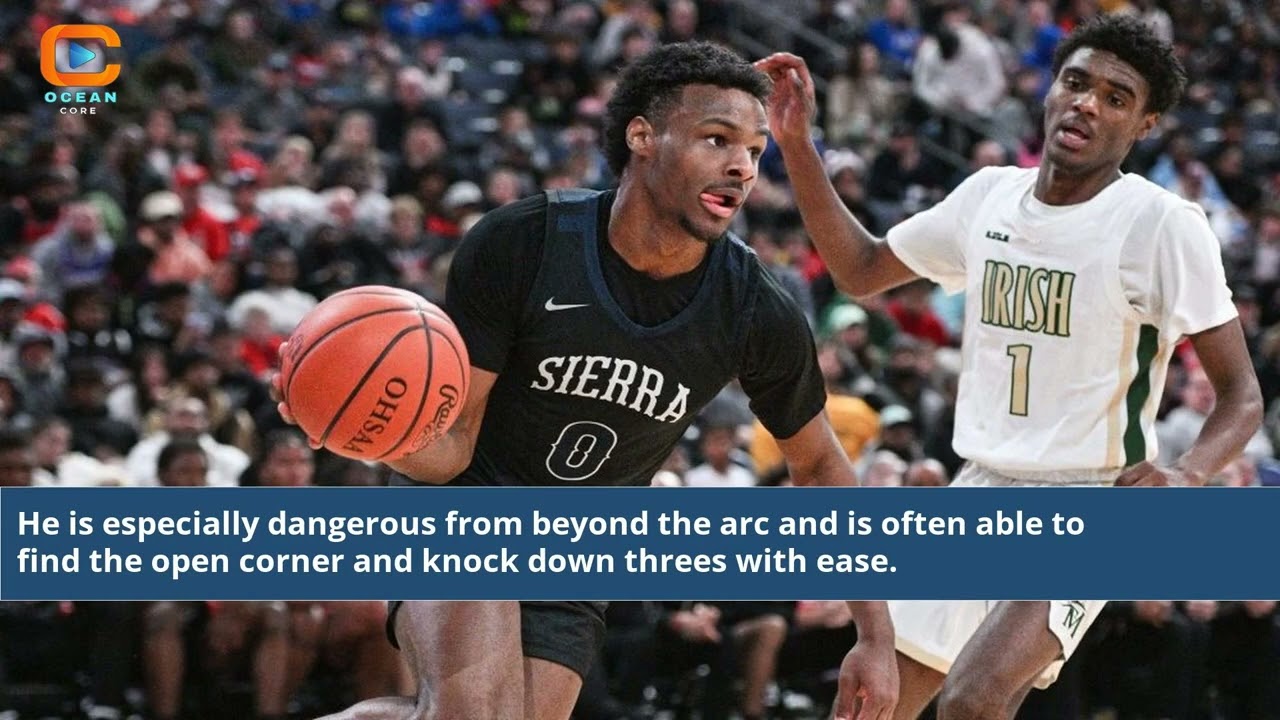 Unstoppable Accuracy Can Bronny James Shoot?