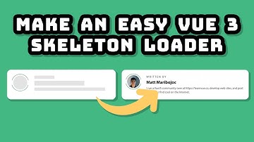 An Easy Vue 3 Skeleton Loading Screen with Suspense