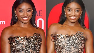 Full Simone Biles at 2025 TIME100 Gala Guide