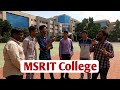 MSRIT College | Complete Information | Placements and All CSE Related Branches