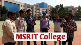 MSRIT College | Complete Information  | Placements and All CSE Related Branches