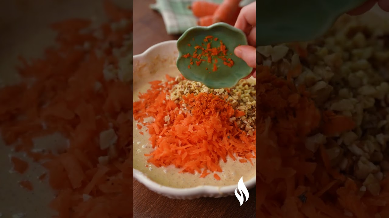 Kremalı Havuçlu Cevizli Kek 🍰🥕Nefis Yemek Tarifleri #shorts #nefisyemektarifleri