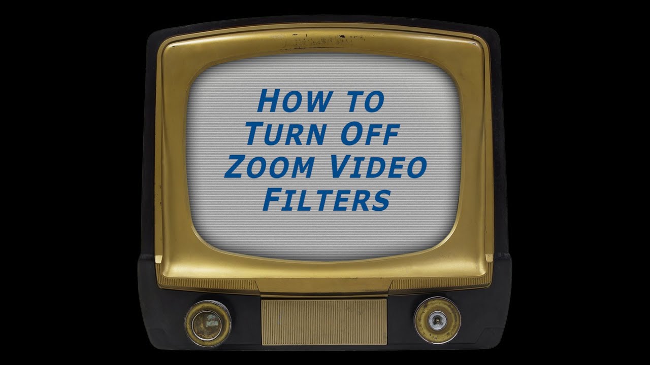 how to add video filters in zoom